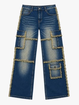 Casual washed Pants